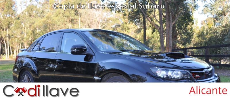 Copias de laves de Subaru en Alicante alicante Copias de llaves de Subaru en Alicante