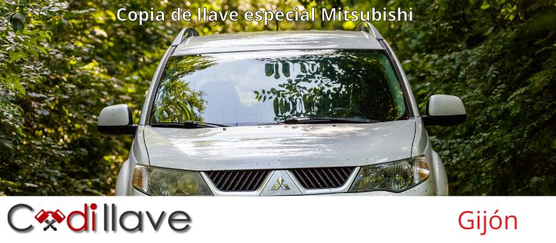 Copias de llaves de Mitsubishi en Gijón